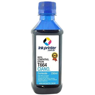 Imagem de Tinta para Epson L365 - Ciano - Compatível Inkprinter (t664-250ml)