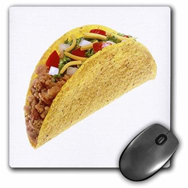 Imagem de 3dRose Mouse pad LLC 20 x 20 x 0,63 cm, Tacos Grande (mp_60714_1)