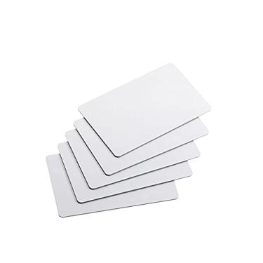 Imagem de PZRT 10 peças branco Inkjet PVC cartões de identificação de plástico cartão de visita sem chip à prova d'água e impressão frente e verso
