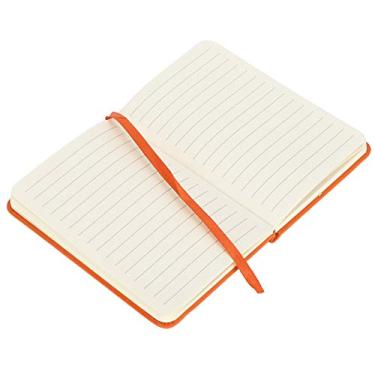 Imagem de Caderno A6 3 peças capa dura bloco de notas caderno para escrever diário notas de escritório (laranja)