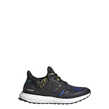 Imagem de adidas Kids Ultraboost DNA S&L (Big Kid) Core Black/Core Black/Blue 6.5 Big Kid M
