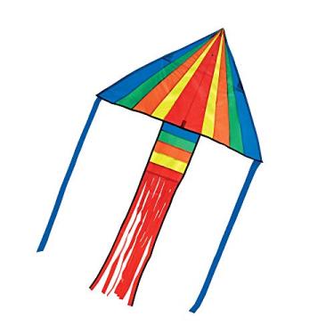 Imagem de Melissa & Doug Rainbow Rocket Delta Kite Children's Kite