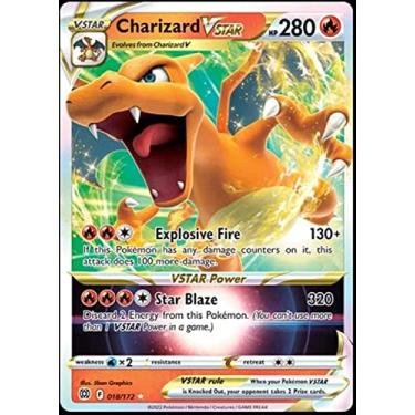 Imagem de Charizard VSTAR 018/172 Brilliant Stars - Cartão de Pokemon Ultra Rara
