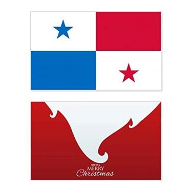 Imagem de Bandeira nacional do Panamá, América do Norte, feriado, feriado, cartão de felicitações, mensagem de Natal