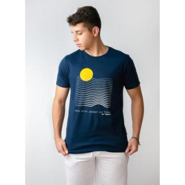 Imagem de Camiseta Aveloz Wave- Marinho - Aveloz Style