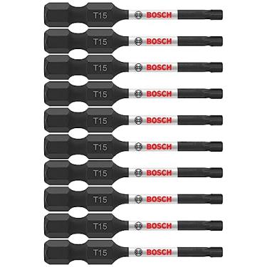 Imagem de BOSCH ITT152B 10-Pack 2 polegadas Torx #15 Bits de potência resistentes a impacto