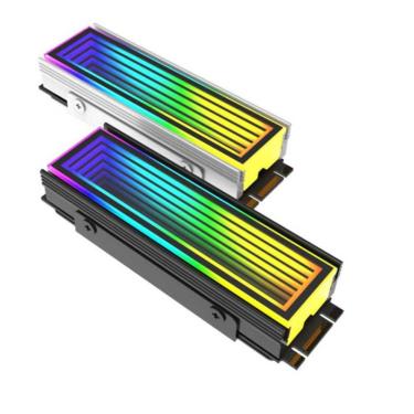 Imagem de Dissipador RGB de Disco Rígido M2 5V 3Pin ARGB Cooler