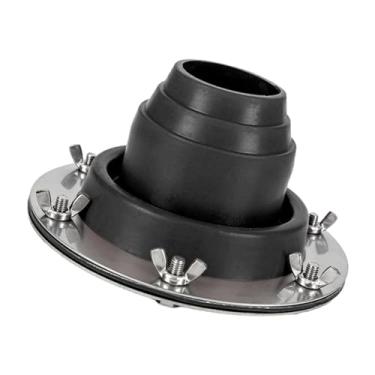 Imagem de harayaa Macaco de fogão para tenda, tubo de telhado piscante, queimador de madeira, montagem de tubo de combustão, protetor de tenda, ventilação para