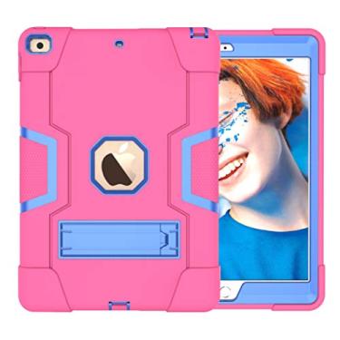 Imagem de QYiD Capa para Galaxy Tab S6 Lite 10,4 polegadas 2020, capa resistente com suporte à prova de choque, capa de proteção robusta com suporte integrado para Samsung Galaxy Tab S6 Lite 10,4 polegadas 2020