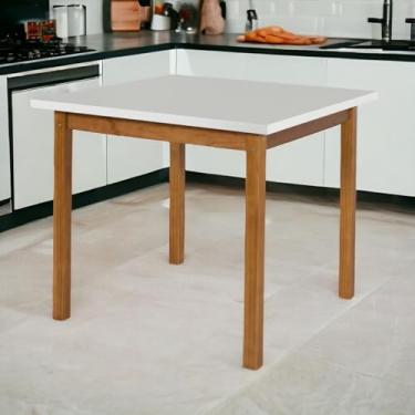 Imagem de Mesa De Jantar Elisa 80x80cm Off Transforme Sua Cozinha