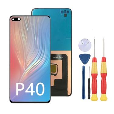 Imagem de SiuVorZhi Tela LCD compatível com Huawei P40 Display LCD Touch Screen Peças de reposição de reparo com ferramentas.