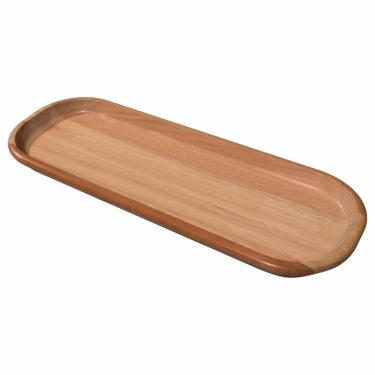 Imagem de Petisqueira Tábua de Frios Tradicional Cruzeiro 45x16 Eucalipto Nude