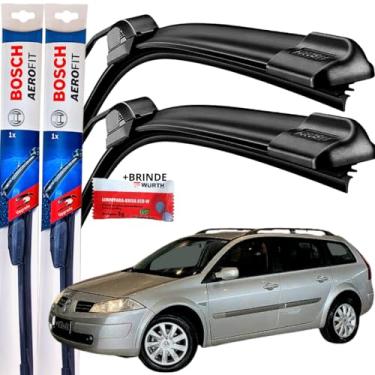 Imagem de Palheta Limpador Parabrisa Bosch Aerofit Par de Palheta Limpadora Dianteiro Original Megane 2007 á→2011