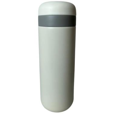 Imagem de Garrafa Térmica Água Inox 500ML Academia Squeeze Carro LM-P1461-BC (Branco)