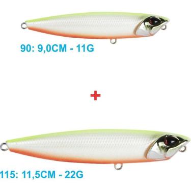 Imagem de Isca Marine Sports Pro Slider 90 e 115 - 2 Unidades-Unissex