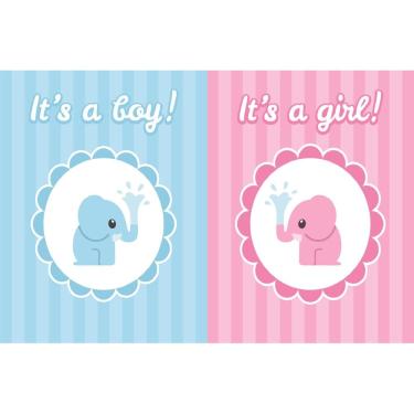 Imagem de Fundo Fotográfico Em Tecido Chá Revelação 2,60X1,50