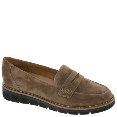 Imagem de Easy Spirit Mocassim Velia feminino, Camurça acastanhada, 38