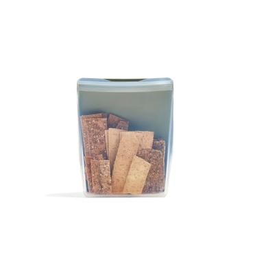 Imagem de W&P Bolsa de armazenamento reutilizável de silicone Porter, sanduíche (pé de 1,5 g), sálvia, recipiente de armazenamento de alimentos, seguro para micro-ondas e lava-louças, fácil limpeza