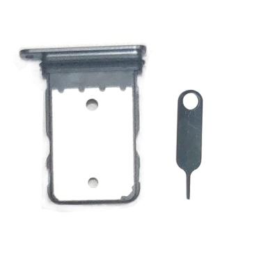 Imagem de Suporte de bandeja para cartão SIM Micro SD adaptador de substituição para Google Pixel 7 pro (preto)