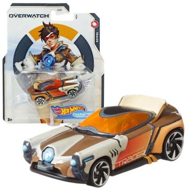 Imagem de Hot Wheels Veiculo Overwatch Carrinho Tracer Mattel Gjj23
