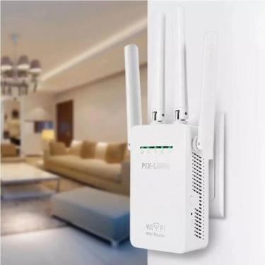 Imagem de Roteador de Sinal Sem Fio 300mbps Potente Para Escritório Oficial - AT