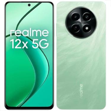 Imagem de Celular Realme 12x 5g 256gb Dual Sim 8gb Smartphone Com Nfc, Verde