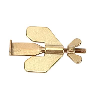 Imagem de Fechadura de Porta Portátil, Armário de Segurança Doméstica, Fechadura Extra de Aço Inoxidável, Fechadura de Segurança de Viagem para Casa, Escola, Apartamento, Hotel (Ouro)