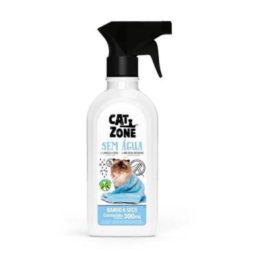 Imagem de Banho a Seco Cat Zone Sem Água para Gatos 300ml