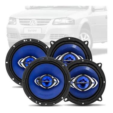 Imagem de Kit Falante Hurricane Para Portas 6 + 5 Polegadas Vw Gol G4 - Oestesom