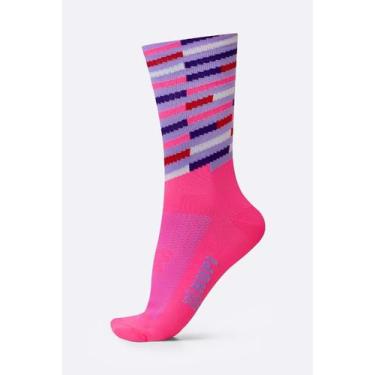 Imagem de Meia HUPI Triplo Colors Rosa, Rosa
