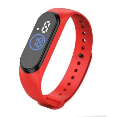 Imagem de Relógio Digital Led Touch Adulto/Infantil Unissex Crianças Esportivo P