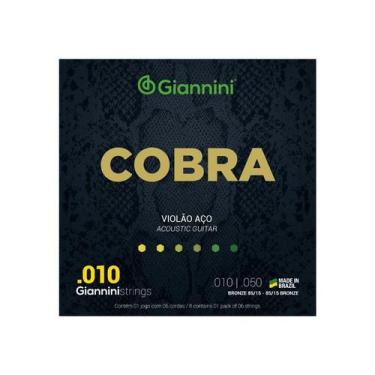 Imagem de Encordoamento giannini violao geefle bronze 85/15 0.010