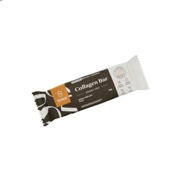Imagem de Barra de Proteína Collagen Bar Sabor Café com Coco Selvs 50g