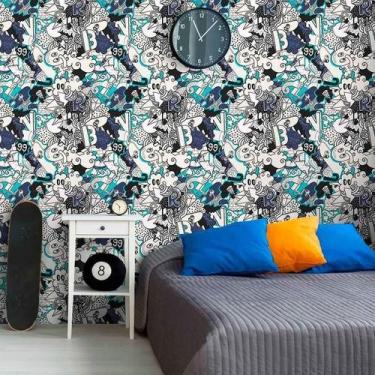 Imagem de Skate - Papel de Parede - 0,58 x 2,00m - Leguts Adesivos