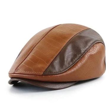 Imagem de Boina de jornaleiro chapéu de golfe plano ao ar livre, boné masculino 