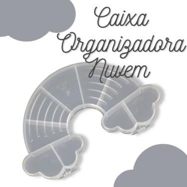 Imagem de Caixa Organizadora Nuvem - Para Miçangas E Pérolas - 09 Nybc