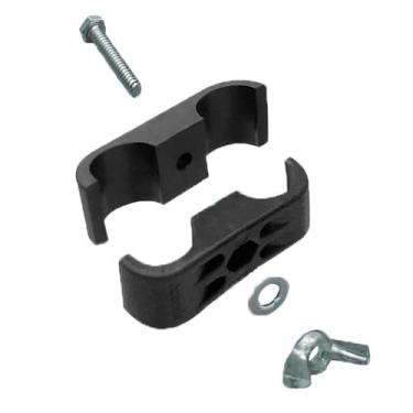 Imagem de Kit Emenda Articulador União P/ Cercado e Portão Pet Tubos 5/8" - AÇOM