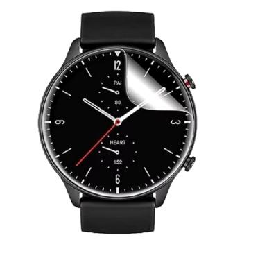 Imagem de Película Protetora Hydrogel Compatível SmartWatch GTR 4 New/Gtr 3 3 Pro - 46mm Tela 1.45
