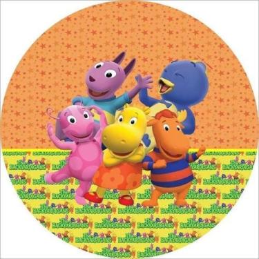 Imagem de Painel Redondo 3D Sublimado Backyardigans Frd-3566 - Felicitá