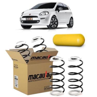 Imagem de Par De Molas Gnv Traseira Fiat Punto - Macaulay