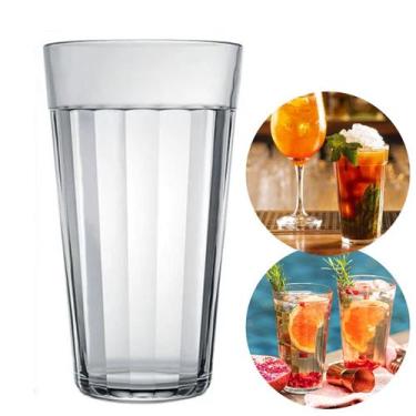 Imagem de Copo Americano em Vidro Long Drink 450ml Nadir 1 peça - Nadir Figueire