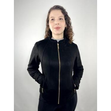 Imagem de Jaqueta sued jfs1 24402 - MISHAMMA, Preto, P