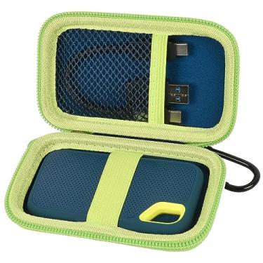 Imagem de Capa compatível com SanDisk 1TB 2TB 500GB 4TB/para SanDisk PRO Extreme Portable SSD, suporte de armazenamento de disco rígido externo de estado sólido para SDSSDE61/SDSSDE60/SDSSDE81/SDSSDE30/SDSSDE60