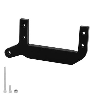 Imagem de Pothyes Aluminum TRX4 Stock Axle Servo Mount, SOA Mount 4-Link Suspension for Traxxas TRX-4 1/10 RC Crawler Metal Upgrades (Black)