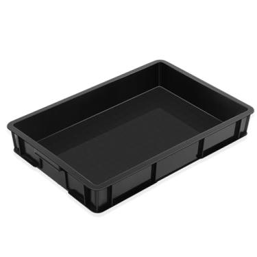 Imagem de Baderke Bandeja de drenagem de óleo de 61 x 39 cm para troca de vazamento mini geladeira bandeja coletora de plástico para mini geladeiras, máquinas de ar condicionado, embaixo do carro (1 peça,