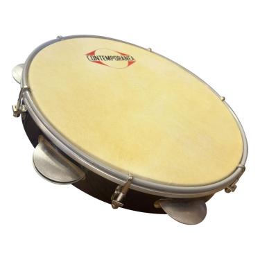 Imagem de PANDEIRO CONTEMPORANEA 10" PELE COURO LIGHT 86LT