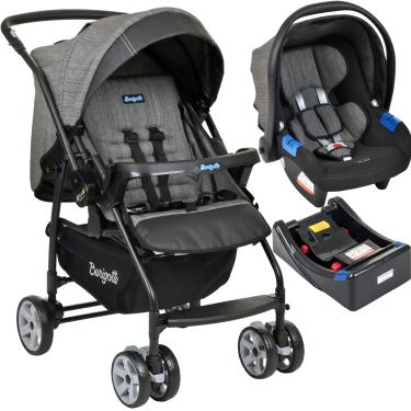 Imagem de Carrinho de Bebe com Bebe Conforto Base Burigotto Rio K Preto