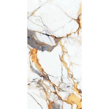 Imagem de Papel De Parede Efeito Marmore Branco Marrom Cozinha Sala - Banner Ban