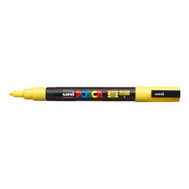 Imagem de PC-3M Caneta POSCA  Amarelo Ponta Cônica 0.9 a 1.3mm - UNI
