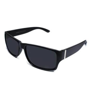 Imagem de Óculos De Sol Masculino Quadrado Detalhe Lateral Proteção Uv400 - Use 